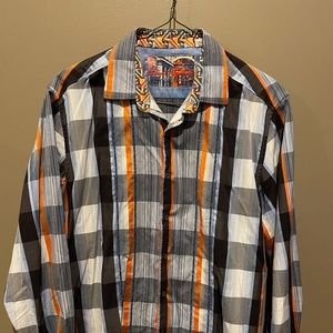 ROBERT GRAHAM- Men's Long Sleeve Shirt